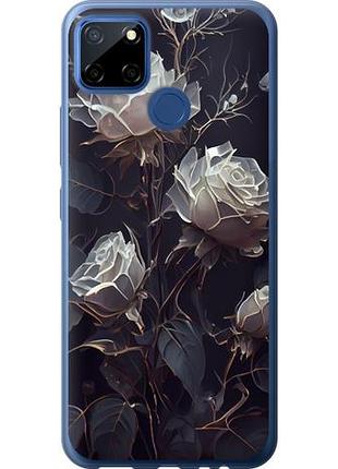 Чехол на realme cxiaomi 12 розы 2 из пластика fch_0152172