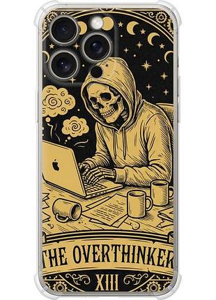 Чехол на iphone 15 pro max the overthinker из силикона fch_0154449