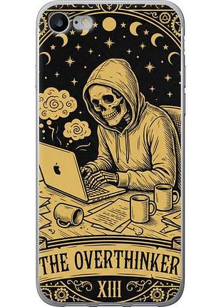 Чехол на iphone 7 the overthinker из пластика fch_0154362