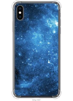Чехол на iphone xs max звёздное небо из силикона fch_0152834
