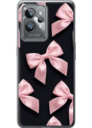 Чехол на realme gt2 pro coquette ribbons dark coquette из силикона fch_0149931