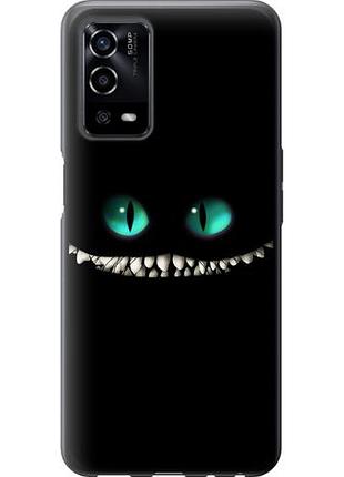 Чехол на oppo a55 чеширский кот из силикона fch_0151901