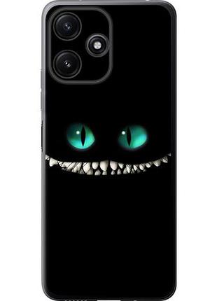 Чехол на xiaomi poco m6 pro 5g чеширский кот из силикона fch_0151955