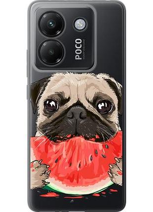 Чохол для xiaomi poco m7 pro 5g з силікону fch_0154843