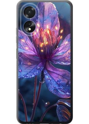 Чехол на oppo a38 4g магический цветок из силикона fch_0151527