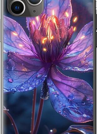 Чехол на iphone 11 pro max магический цветок из силикона fch_0142793