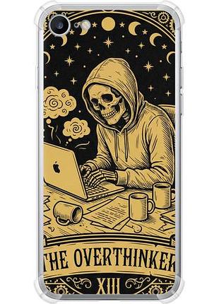 Чехол на iphone 8 the overthinker из силикона fch_0154389