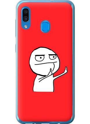Чехол на samsung galaxy a30 2019 a305f мем из пластика fch_0013253
