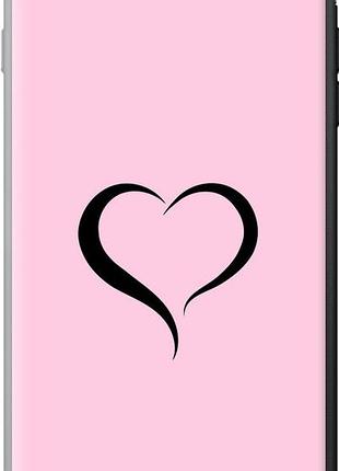 Чехол на iphone 8 plus сердце 1 из пластика fch_0153913