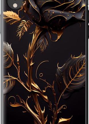 Чехол на iphone xr роза 3 из силикона fch_0150712