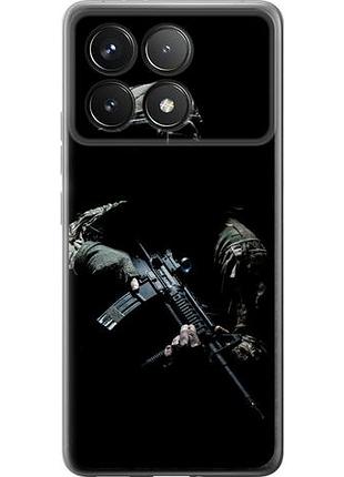 Чехол на xiaomi poco f6 pro защитник v3 из силикона fch_0150337