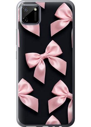 Чехол на realme c11 2020 coquette ribbons dark coquette из пластика fch_0149867