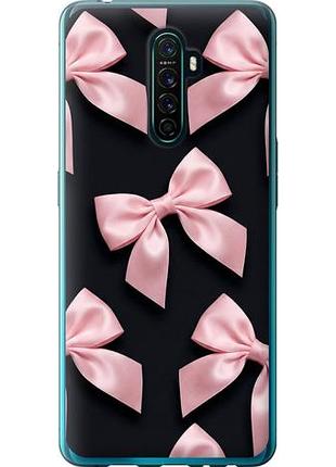 Чехол на oppo reno ace coquette ribbons dark coquette из силикона fch_0149862