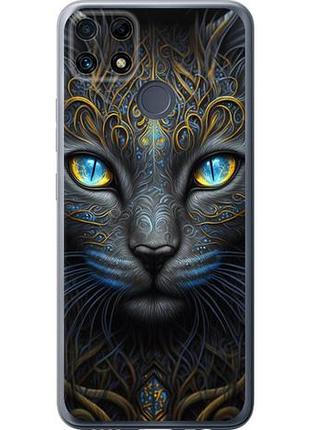 Чехол на realme c25s кошка из силикона fch_0152268