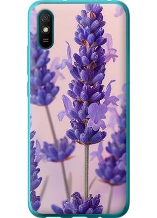 Чехол на xiaomi redmi 9a лаванда из силикона fch_0150849