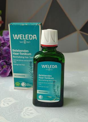 Растительный тоникweleda при потере волос с розмарином 100 мл