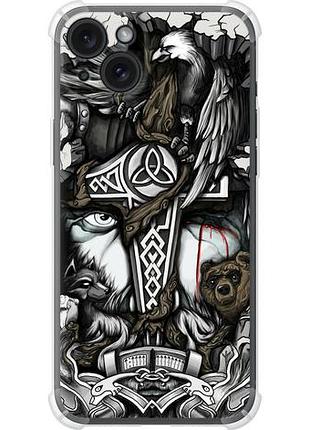 Чохол для apple iphone 15 plus з силікону fch_0150445