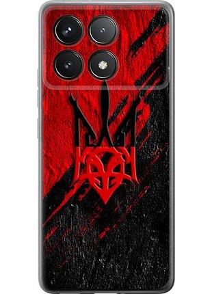 Чехол на xiaomi poco f6 pro герб из силикона fch_0149823