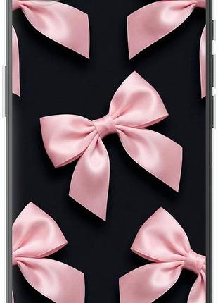 Чехол на iphone 16e coquette ribbons dark coquette из силикона fch_0149942