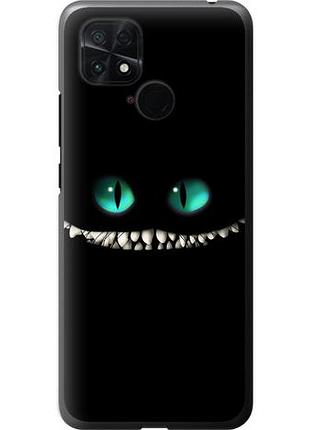 Чехол на xiaomi poco c40 чеширский кот из силикона fch_0006595
