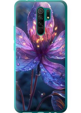 Чехол на xiaomi redmi 9 магический цветок из силикона fch_0151480