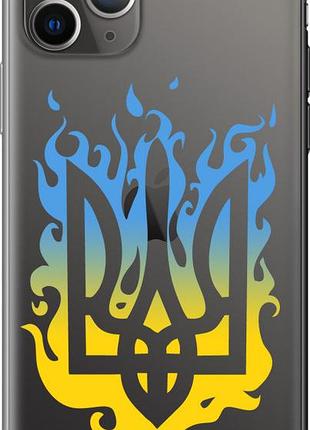 Чехол на iphone 11 pro max герб из силикона fch_0142784
