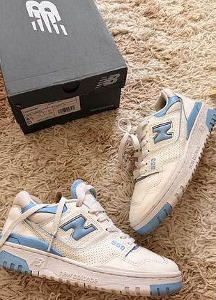 Кросівки унісекс new balance bbw 550 bc white bbw550bc