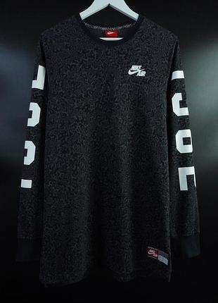 Чоловічій лонгслів | оригінал | nike air bb pivot long sleeve tee retro 1982 elephant print l