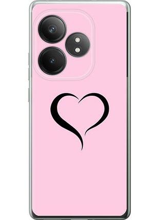 Чехол на realme gt neo6 se сердце 1 из силикона fch_0153905