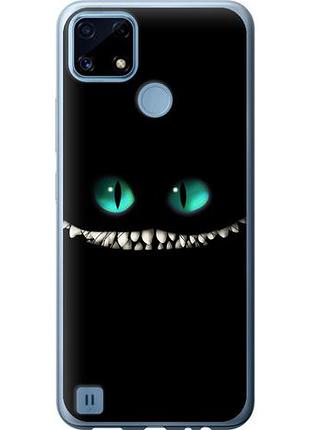 Чехол на realme c21 чеширский кот из силикона fch_0151859