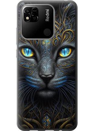 Чехол на xiaomi redmi 9c кошка из силикона fch_0003823