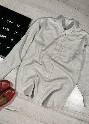 Сорочка лляна marks&spencer