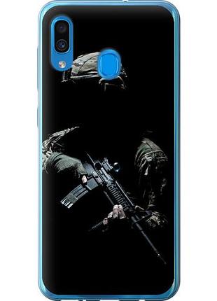 Чехол на samsung galaxy a30 2019 a305f защитник v3 из пластика fch_0002453