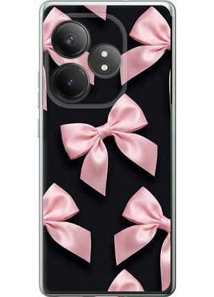 Чехол на realme gt neo6 se coquette ribbons dark coquette из силикона fch_0149912
