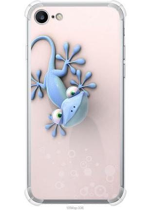 Чехол на iphone 7 геккончик из силикона fch_0153544