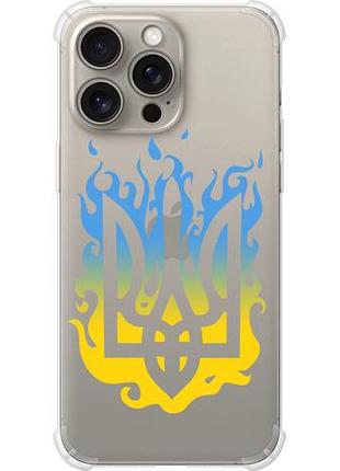 Чехол на iphone 15 pro max герб из силикона fch_0151704