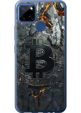 Чехол на realme cxiaomi 12 раскаленный биткойн из пластика fch_0150545