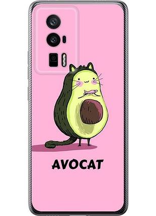 Чехол на xiaomi poco f5 pro 5g avocat из силикона fch_0153208