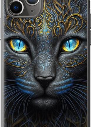 Чехол на iphone 11 pro кошка из пластика fch_0003844