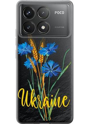 Чехол на xiaomi poco f6 pro ukraine из силикона fch_0153085