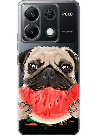 Чохол для xiaomi poco x6 з силікону fch_0154837
