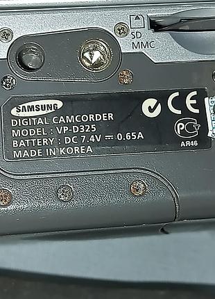 Видеокамера samsung.неробоча 3