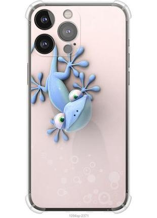 Чехол на iphone 13 pro max геккончик из силикона fch_0153501