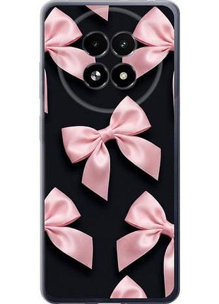 Чехол на realme 13+ 5g coquette ribbons dark coquette из силикона fch_0149970