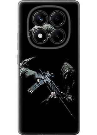Чехол на xiaomi redmi note 14 pro 4g защитник v3 из силикона fch_0150284