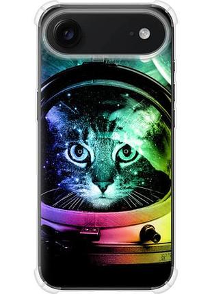 Чехол на iphone 17 air кот-астронавт из силикона fch_0155591