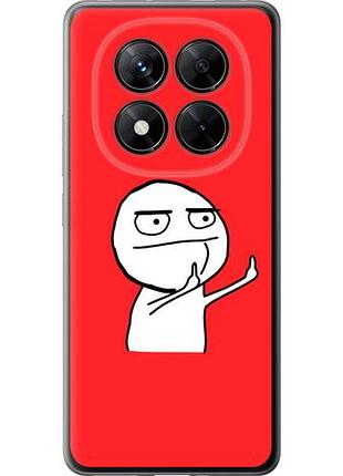 Чехол на xiaomi poco x7 мем из силикона fch_0155205