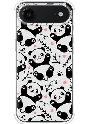 Чехол на iphone 17 air панды из силикона fch_0152446