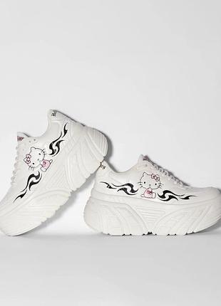 Кросівки на платформі на дівчинку з hello kitty