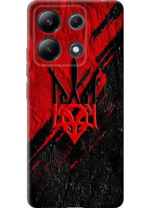 Чехол на xiaomi redmi note 13 4g герб из силикона fch_0149773